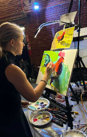 Sarah Mason · AB2875-2-3 · Round 2 Easel 3