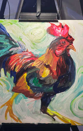 Sarah Mason · AB2875-2-3 · Round 2 Easel 3