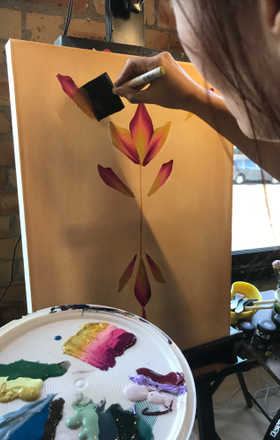 Yolanda Bartram · AB2877-1-2 · Round 1 Easel 2