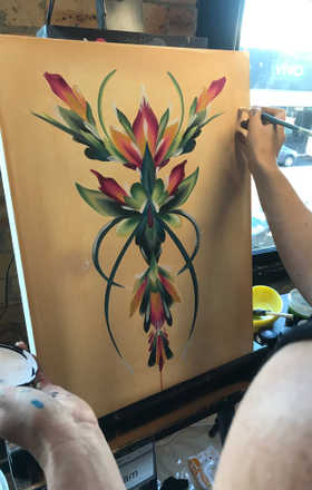 Yolanda Bartram · AB2877-1-2 · Round 1 Easel 2
