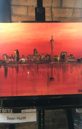 Sean Hurst · AB2877-1-5 · Round 1 Easel 5