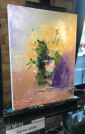 Agnes Ishak · AB2877-2-5 · Round 2 Easel 5