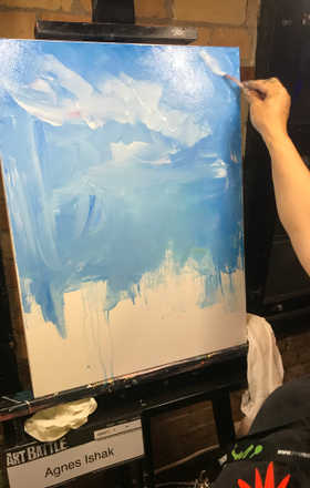 Agnes Ishak · AB2877-3-4 · Round 3 Easel 4