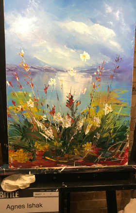 Agnes Ishak · AB2877-3-4 · Round 3 Easel 4