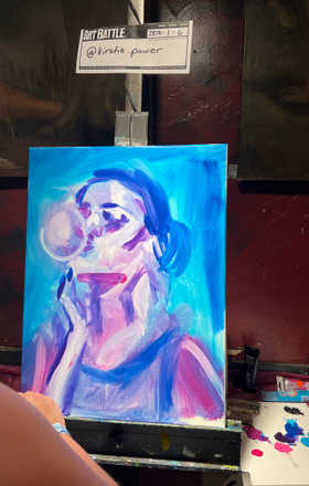 Kirstie Power · AB2879-1-6 · Round 1 Easel 6