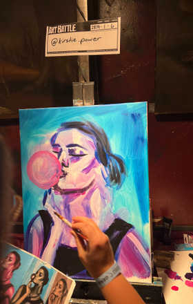 Kirstie Power · AB2879-1-6 · Round 1 Easel 6