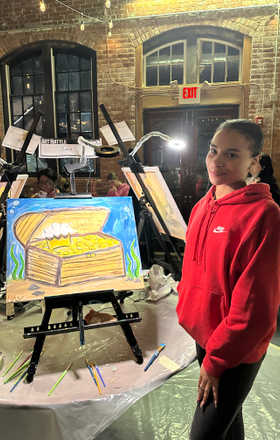 Yasira · AB2880-1-3 · Round 1 Easel 3