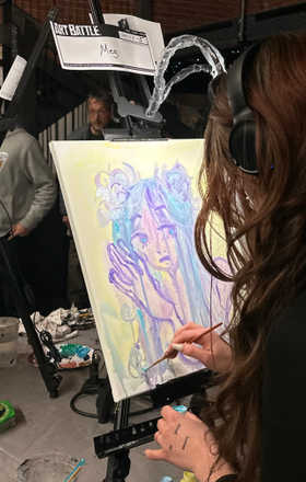 Meg · AB2880-1-5 · Round 1 Easel 5