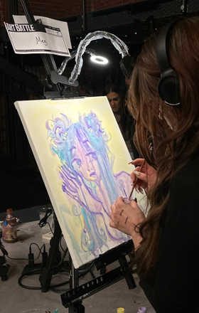 Meg · AB2880-1-5 · Round 1 Easel 5