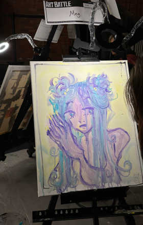 Meg · AB2880-1-5 · Round 1 Easel 5