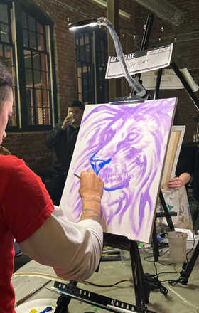 Jayyy Santi · AB2880-2-4 · Round 2 Easel 4