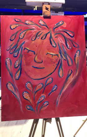 Amy Bruning · AB2886-2-2 · Round 2 Easel 2