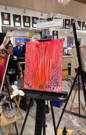 Joy Auburn · AB2899-3-3 · Round 3 Easel 3