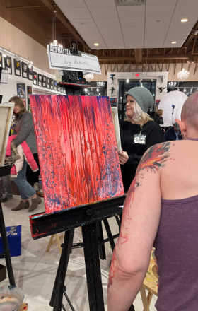 Joy Auburn · AB2899-3-3 · Round 3 Easel 3