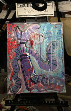 Sam deSoto · AB2901-1-4 · Round 1 Easel 4