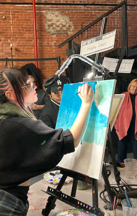 Hayley Lewis · AB2901-2-4 · Round 2 Easel 4