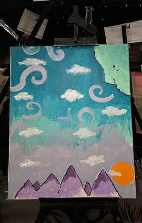Hayley Lewis · AB2901-2-4 · Round 2 Easel 4