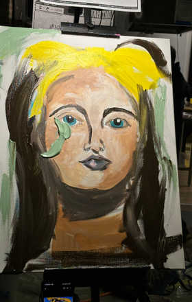 Renee Moore · AB2901-3-1 · Round 3 Easel 1