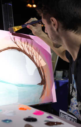 Eric Trottier · AB2908-1-6 · Round 1 Easel 6