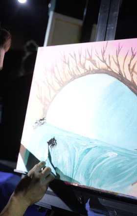 Eric Trottier · AB2908-1-6 · Round 1 Easel 6