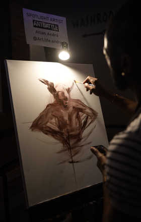 Allan André · AB2908-4-1 · Round 4 Easel 1