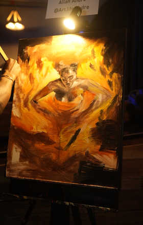 Allan André · AB2908-4-1 · Round 4 Easel 1
