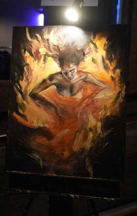 Allan André · AB2908-4-1 · Round 4 Easel 1
