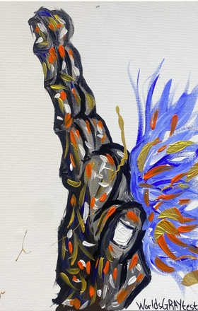 Worldsgraytest Art sample work