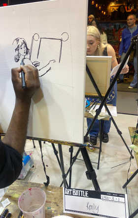 Kenly Dillard · AB2910-3-1 · Round 3 Easel 1