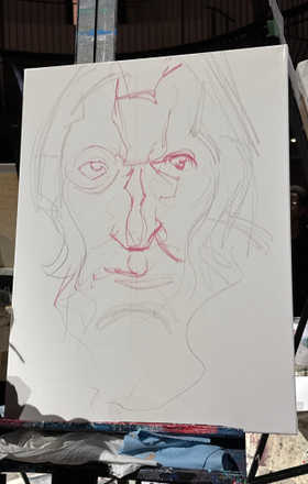 Hasibush Shaheed · AB2913-1-3 · Round 1 Easel 3