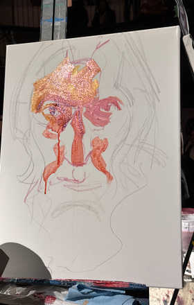 Hasibush Shaheed · AB2913-1-3 · Round 1 Easel 3