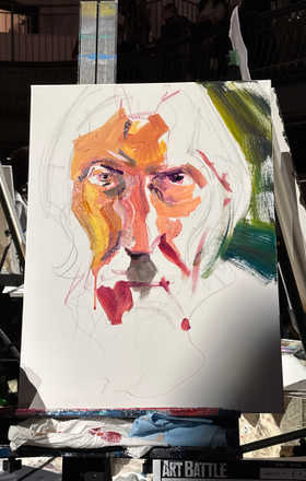 Hasibush Shaheed · AB2913-1-3 · Round 1 Easel 3