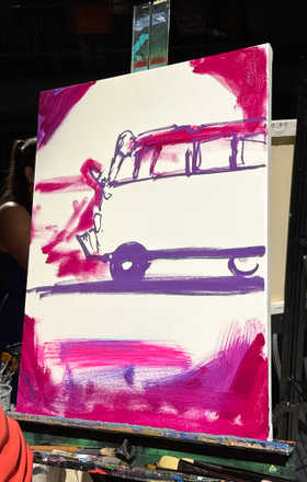 Montina Hussey · AB2913-2-1 · Round 2 Easel 1