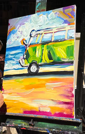 Montina Hussey · AB2913-2-1 · Round 2 Easel 1