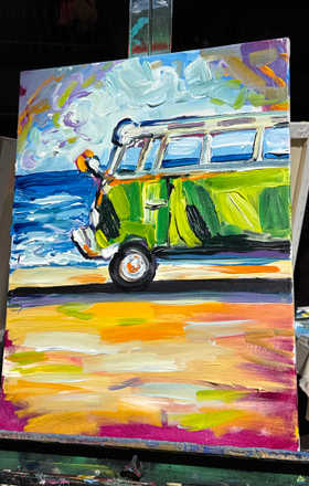 Montina Hussey · AB2913-2-1 · Round 2 Easel 1