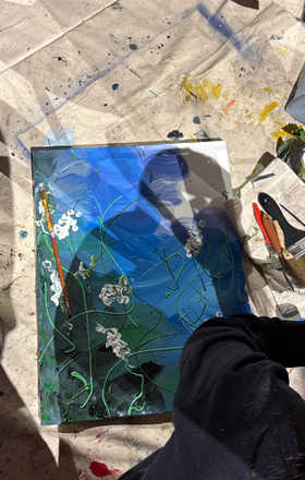 Sakina Ali · AB2913-2-2 · Round 2 Easel 2