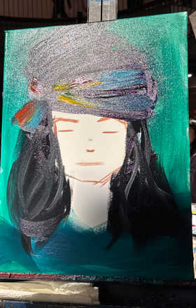 Nicole Wilk · AB2913-2-3 · Round 2 Easel 3