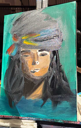 Nicole Wilk · AB2913-2-3 · Round 2 Easel 3