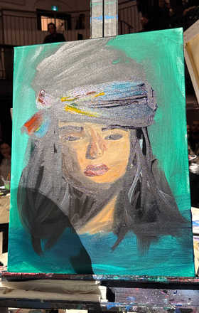 Nicole Wilk · AB2913-2-3 · Round 2 Easel 3