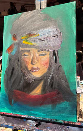 Nicole Wilk · AB2913-2-3 · Round 2 Easel 3