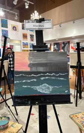 Andi Mary · AB2915-1-6 · Round 1 Easel 6