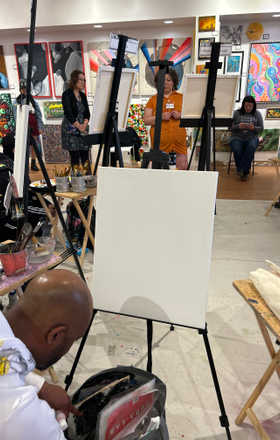 Donte Mearon · AB2915-1-7 · Round 1 Easel 7