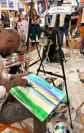 Donte Mearon · AB2915-1-7 · Round 1 Easel 7