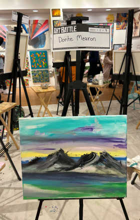 Donte Mearon · AB2915-1-7 · Round 1 Easel 7