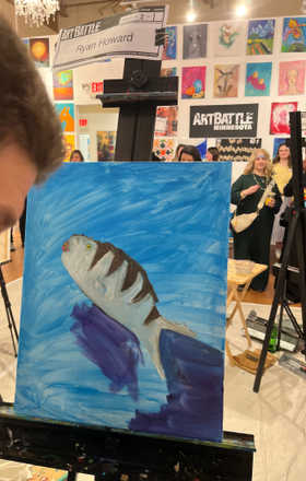 Ryan Howard · AB2915-2-1 · Round 2 Easel 1