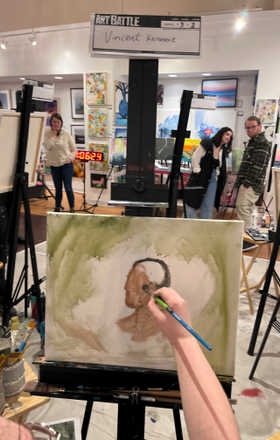 Vincent Kenobbie · AB2915-3-3 · Round 3 Easel 3