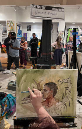 Vincent Kenobbie · AB2915-3-3 · Round 3 Easel 3