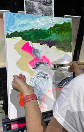Lisa Litowitz · AB2917-2-2 · Round 2 Easel 2