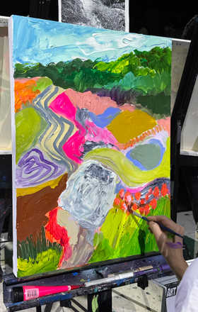 Lisa Litowitz · AB2917-2-2 · Round 2 Easel 2