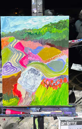 Lisa Litowitz · AB2917-2-2 · Round 2 Easel 2